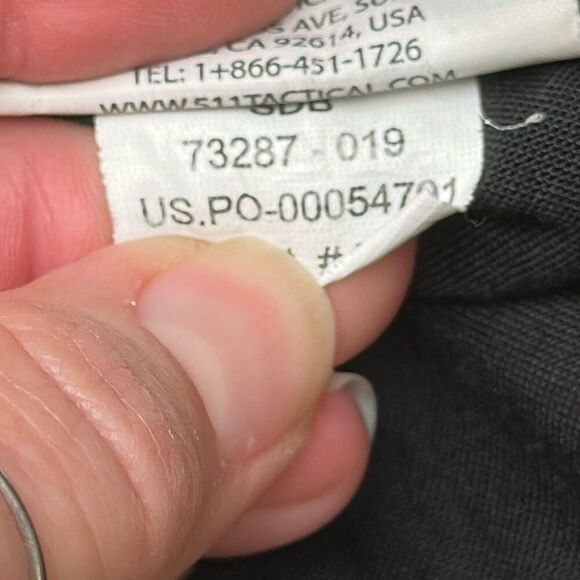 511 Tactical TACLITE PRO 9.5" Ripstop Cargo Shorts size 44 Black 73287 - Picture 11 of 11